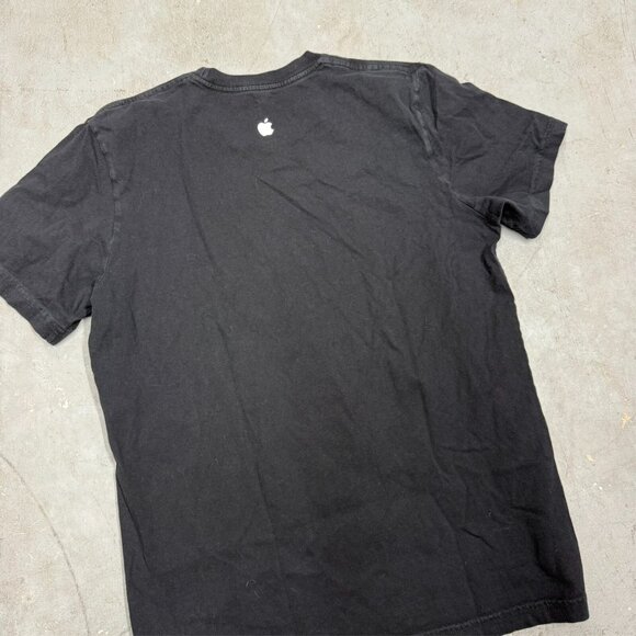 Apple Campus Cupertino Infinite Loop TShirt Black Made in USA Small - Picture 6 of 7